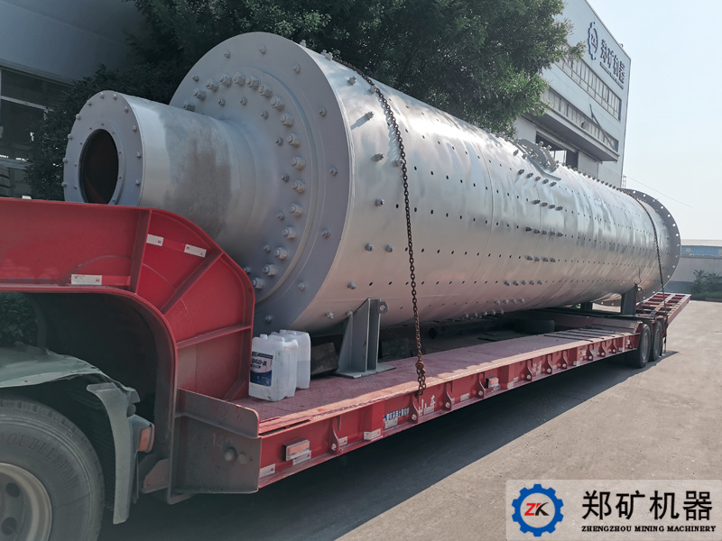 河南郑矿机器内蒙古Φ3.8×11.5m大型球磨机项目