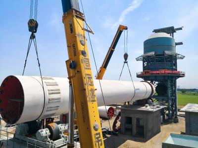 郑矿速度！用时仅行业一半完成600吨石灰生产线 ！